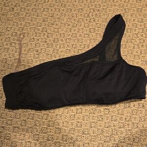 Elegant Black Women's Swim Top